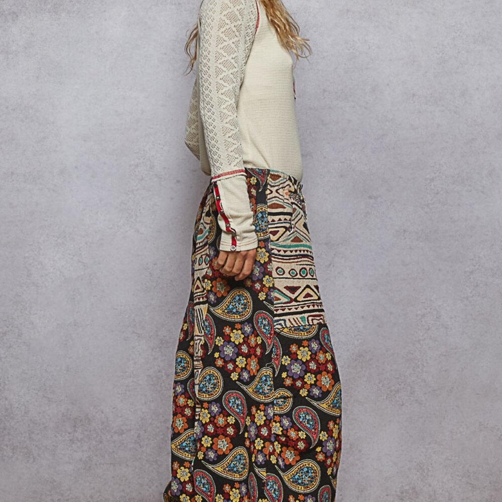 POL M Multicolor Patterned Pants - Picture 6 of 7